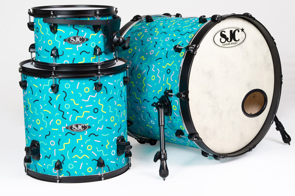 Confetti Wrap 3pc Kit w/ Flat Black Hardware