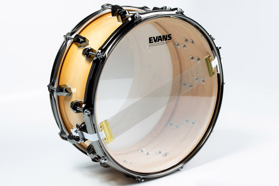 Builder's Choice - Natural to Amber Burst 6x14 Snare