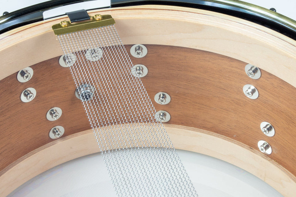 Builder's Choice - Whitewash Mahogany 7x14 Snare