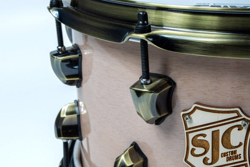 Builder's Choice - Whitewash Mahogany 7x14 Snare