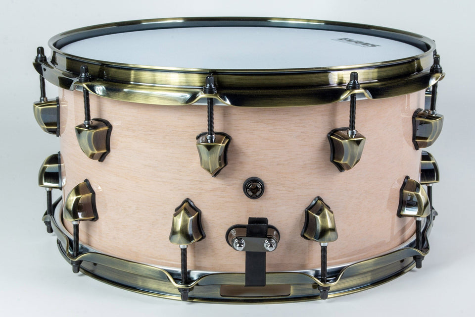 Builder's Choice - Whitewash Mahogany 7x14 Snare