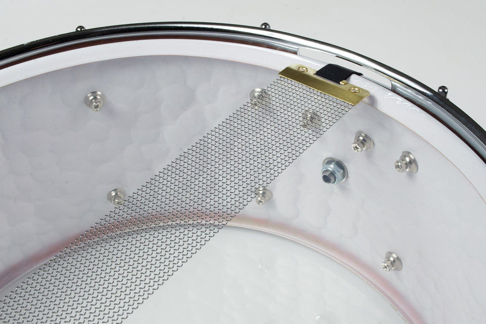 Builder's Choice - White Distressed Copper 6.5x14 Snare