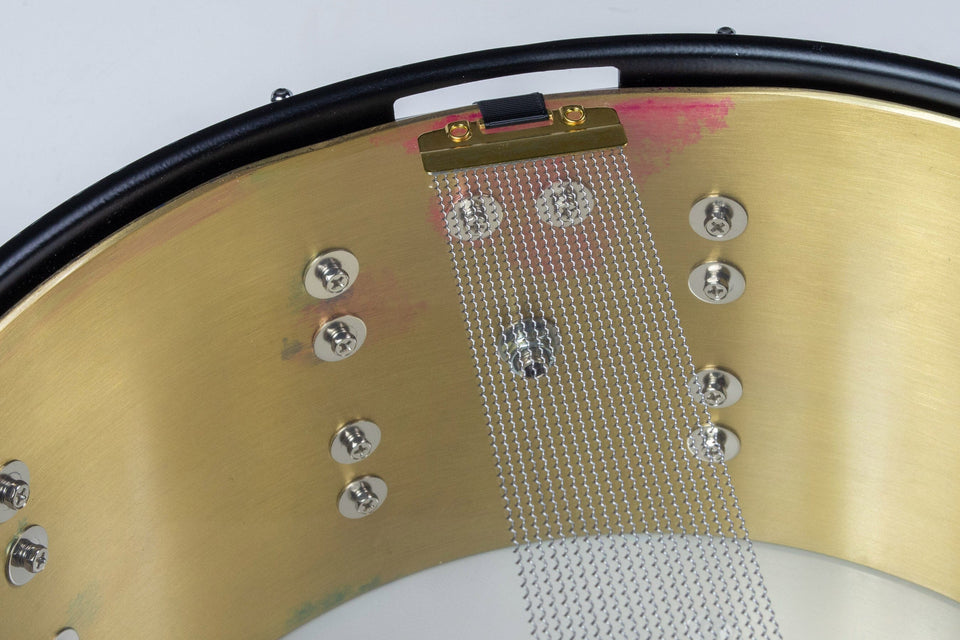 Dye Splatter Bell Brass 7x14 Snare