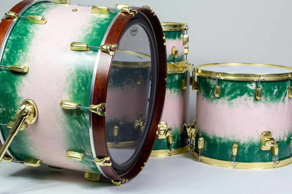 Builder's Choice - Distressed Watermelon Burst 4pc Kit