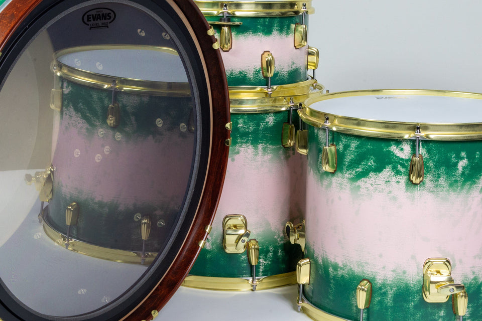 Builder's Choice - Distressed Watermelon Burst 4pc Kit