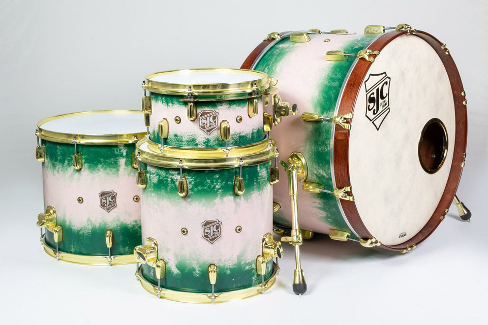 Builder's Choice - Distressed Watermelon Burst 4pc Kit