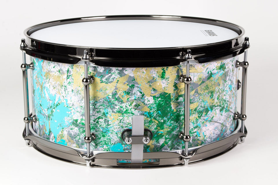 Builder's Choice - Splatter Cast Aluminum 6.5x14 Snare