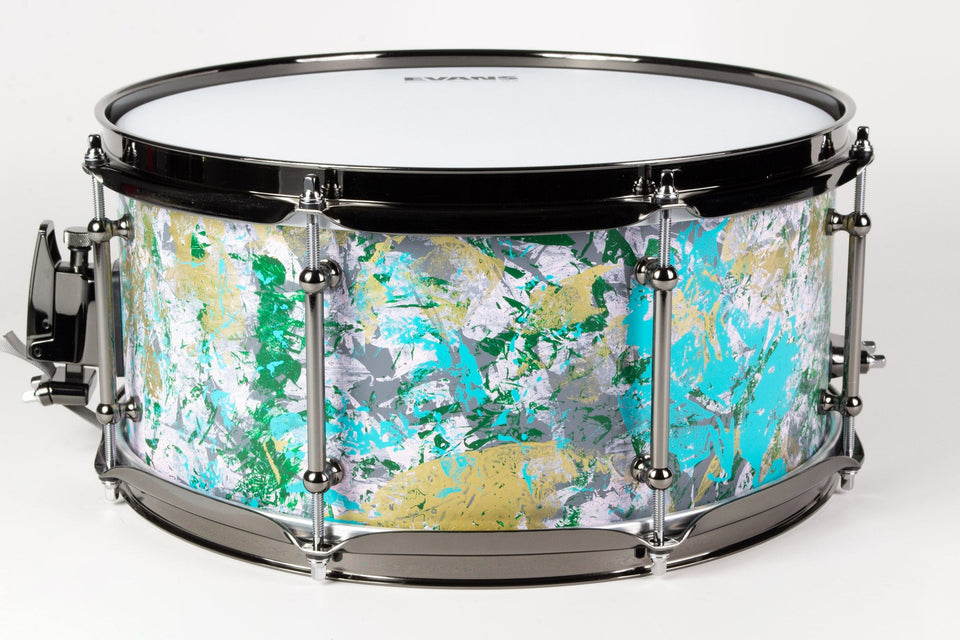 Builder's Choice - Splatter Cast Aluminum 6.5x14 Snare