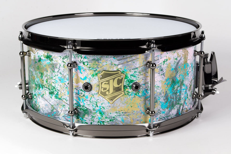 Builder's Choice - Splatter Cast Aluminum 6.5x14 Snare