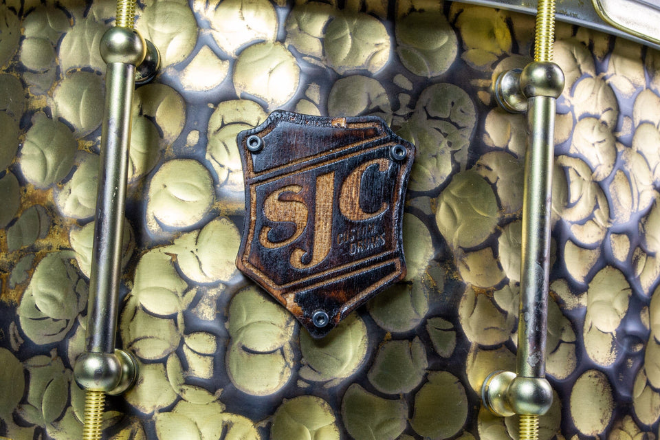 Builder's Choice - Aged Distressed Brass 6.5x14 Snare