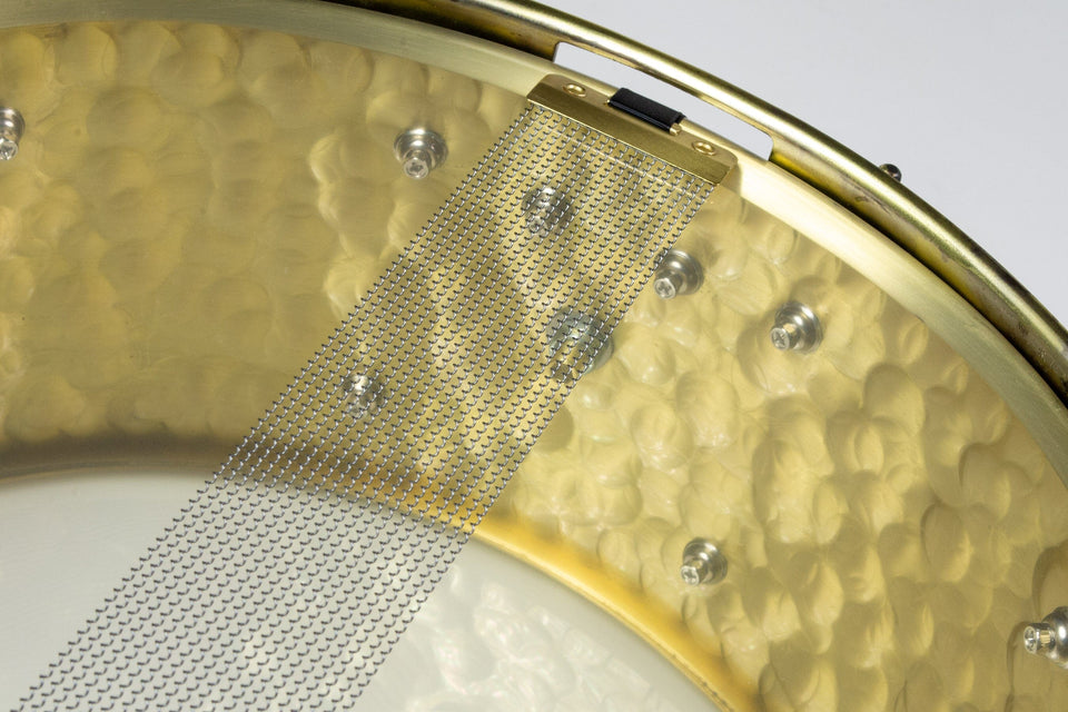 Builder's Choice - Aged Distressed Brass 6.5x14 Snare