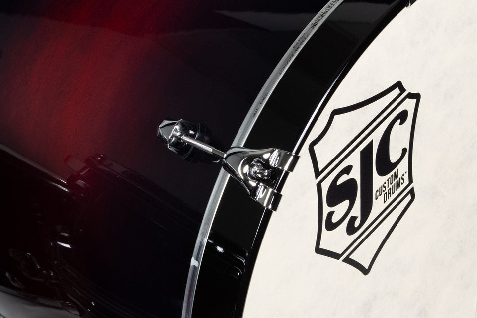Builder's Choice - Wine Red Gloss Burst 4pc Kit
