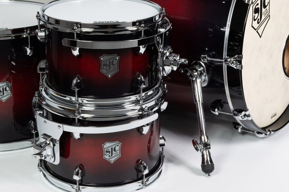 Builder's Choice - Wine Red Gloss Burst 4pc Kit