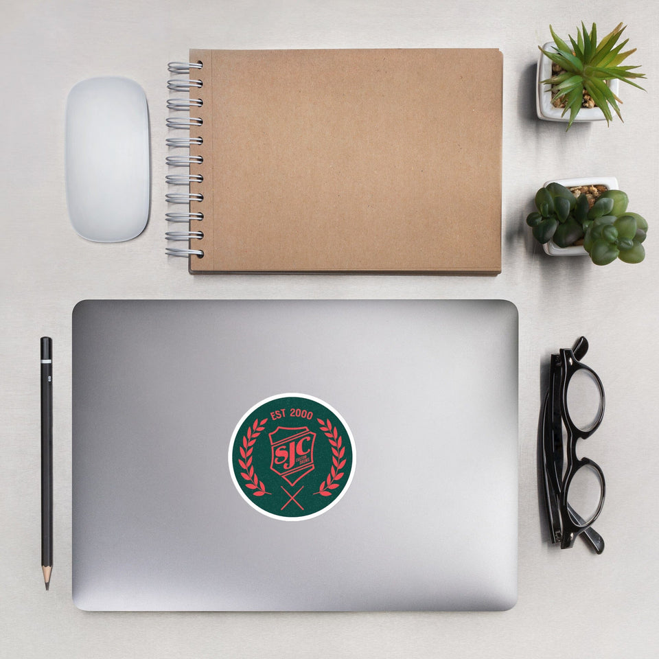SJC Laurel Logo Sticker
