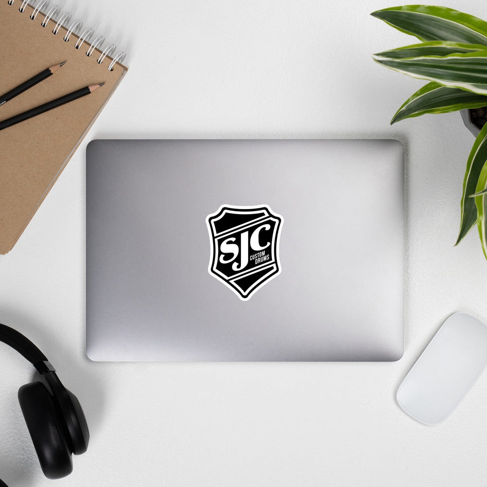 Black SJC Logo Sticker