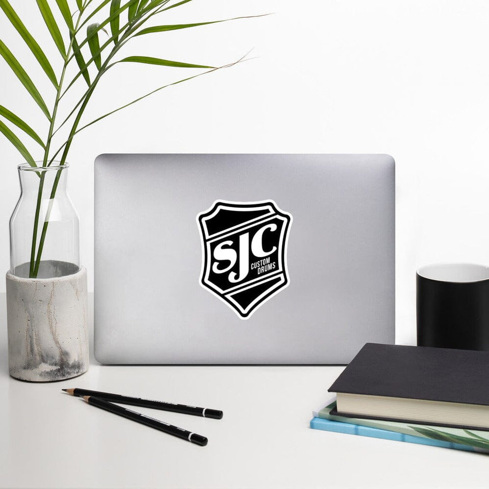 Black SJC Logo Sticker