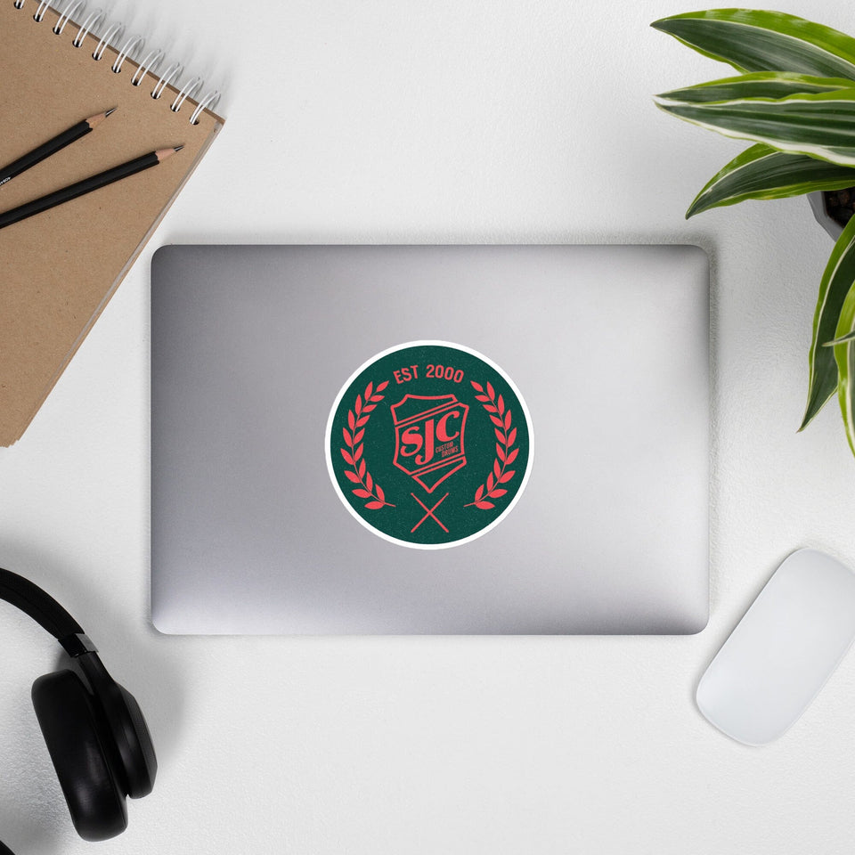 SJC Laurel Logo Sticker
