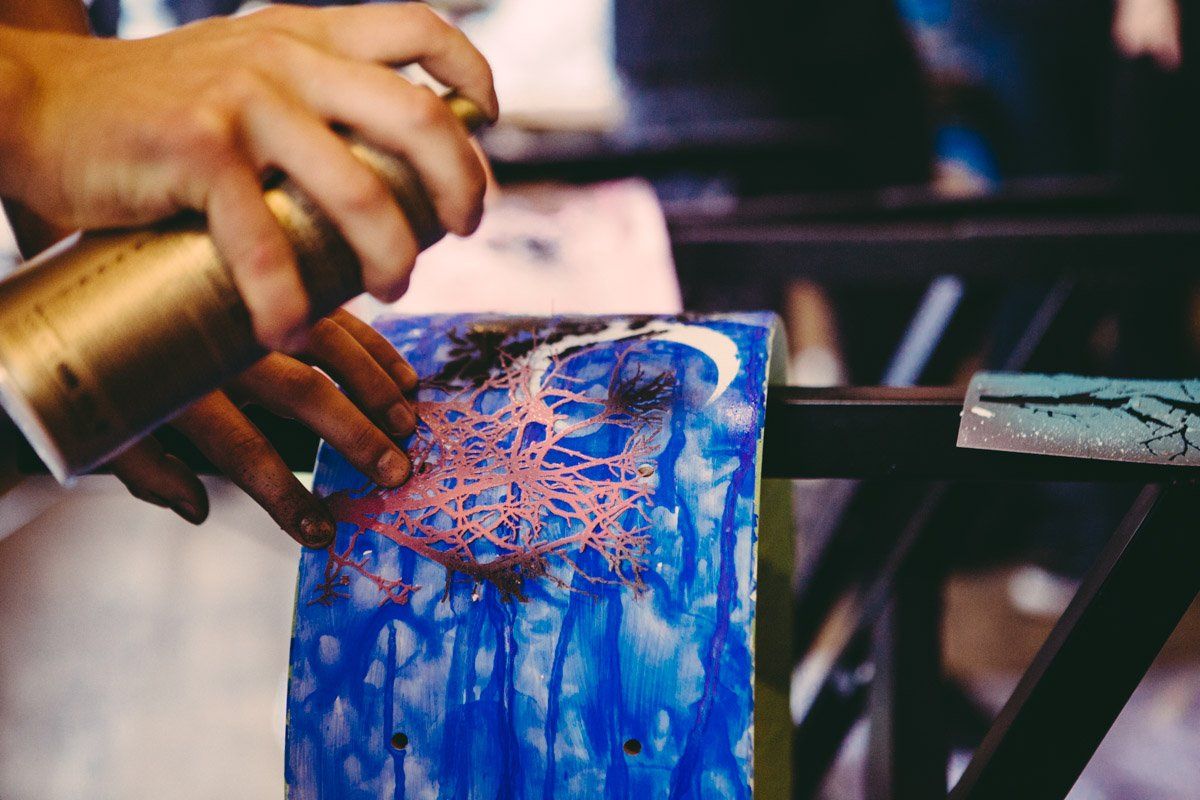 Jay Weinberg Pop-Up Shop at VANS in Orange, CA