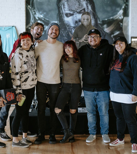 Doll Skin Visits the Shop!