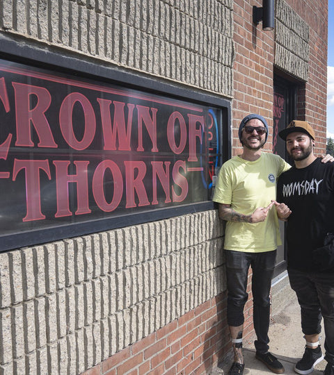 Mike Gets a Tattoo of a Customer's Initials!