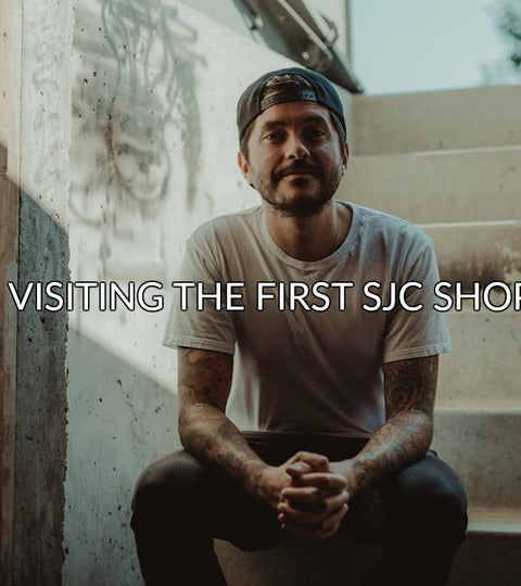 Visiting the first shop!