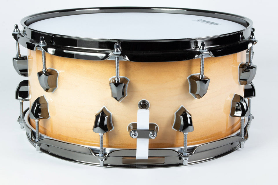 Builder's Choice - Natural to Amber Burst 6x14 Snare