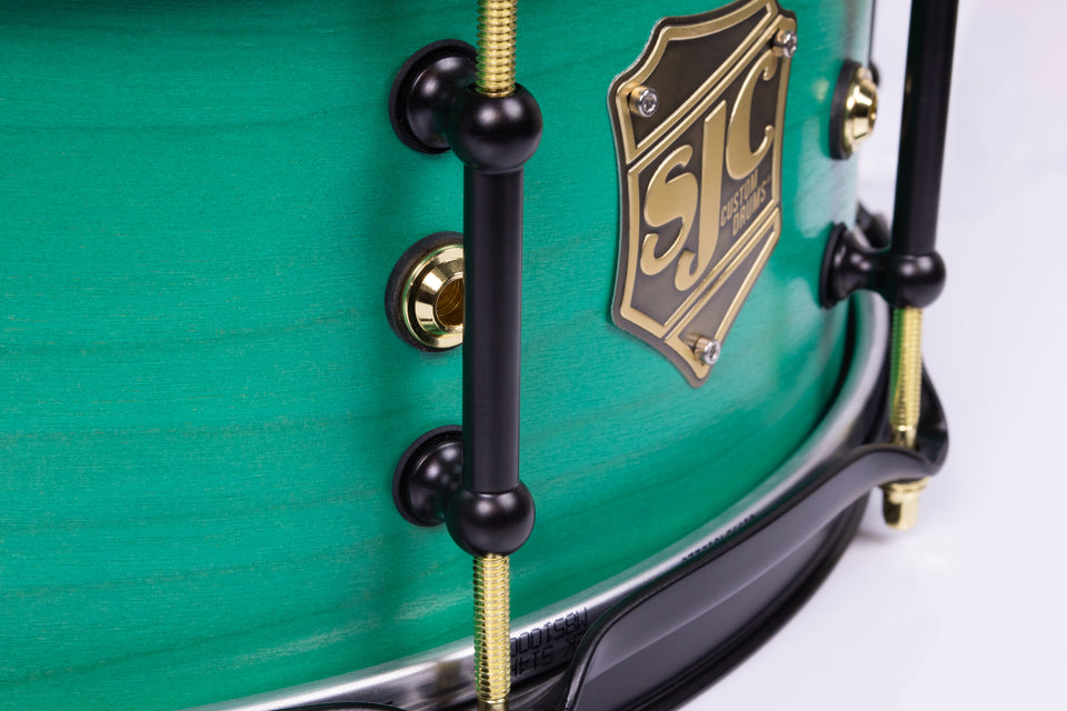 Builder's Choice - 6x14 Birch Seafoam Stain Snare