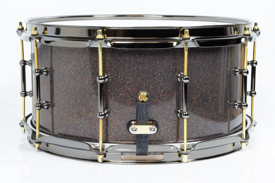 Builder's Choice - 7x14 Maple Solar Flare Sparkle Snare