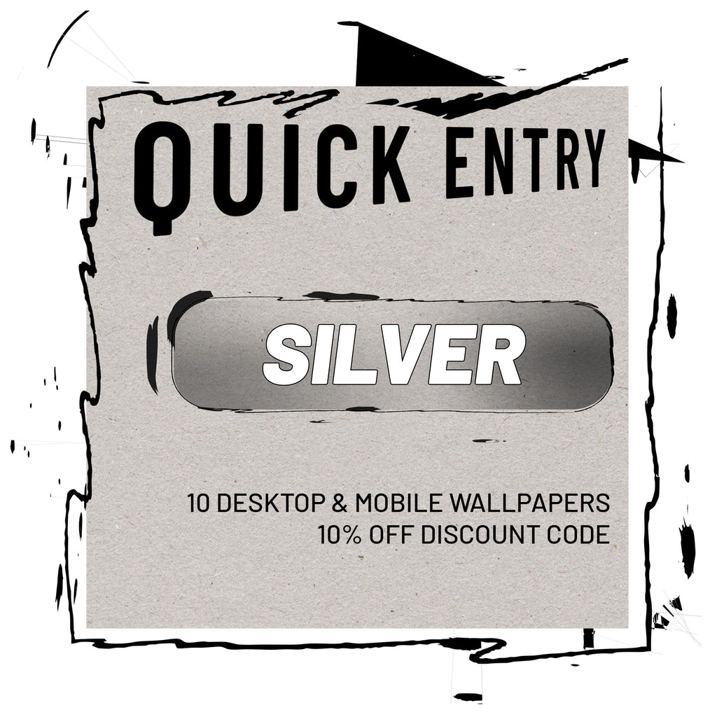 Quick Entry Form Logo Quick Entry - Silver