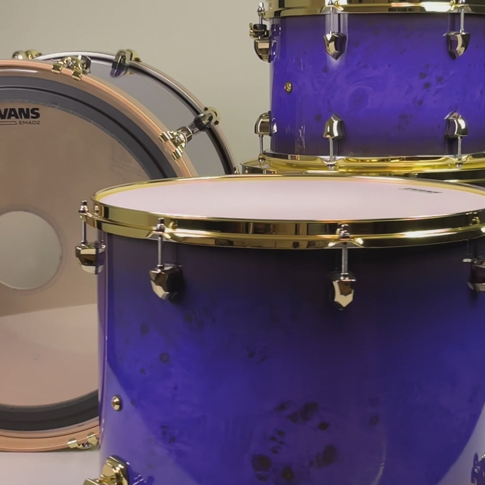 Builder's Choice - Purple Burl Burst 4pc Kit