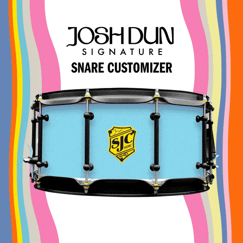 Josh Dun Scaled and Icy Snare Drum Customizer