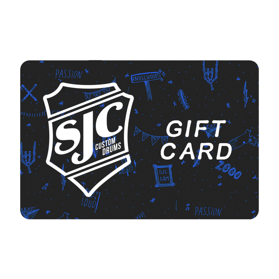 SJC Custom Drums Gift Card