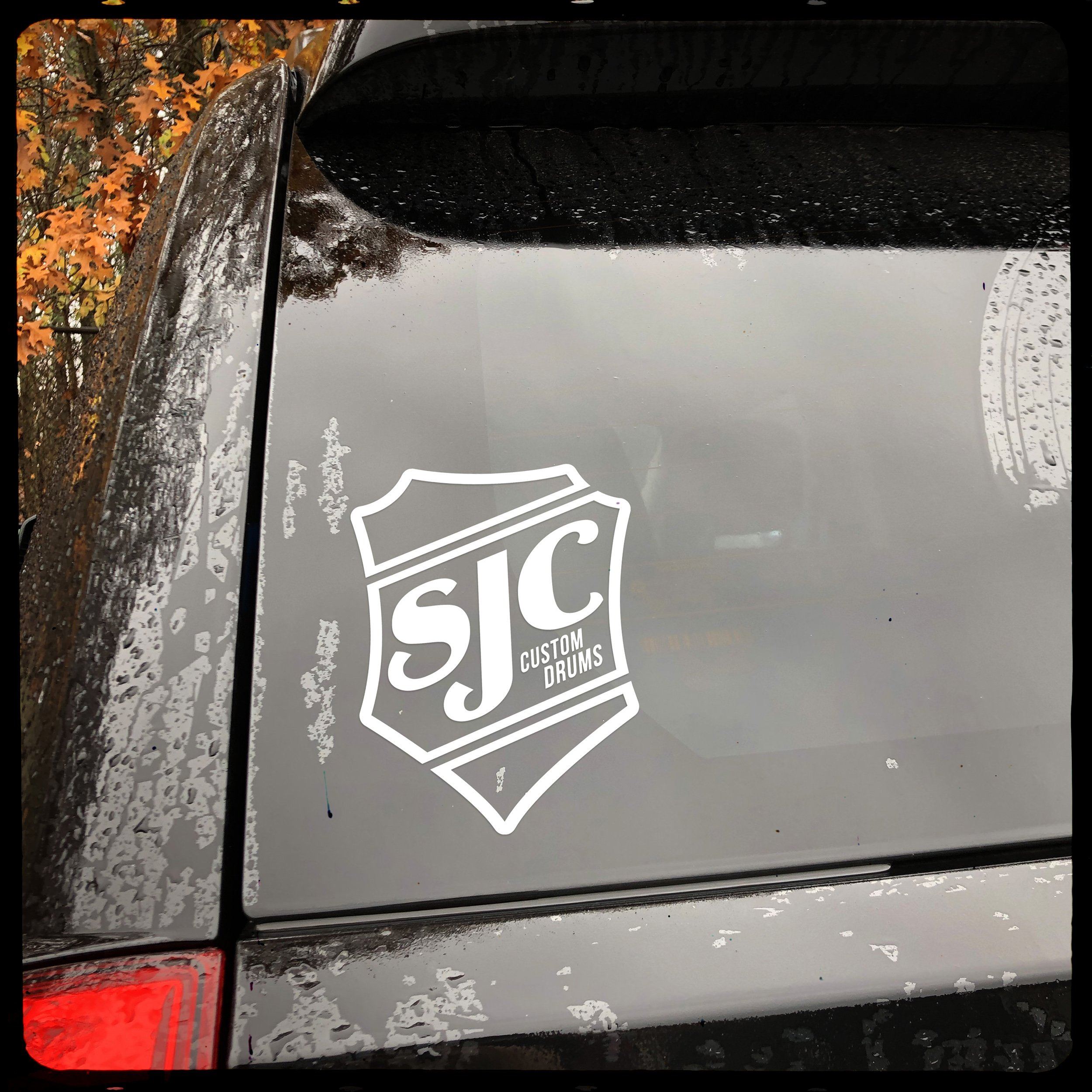 Bass Drum Vinyl Decal