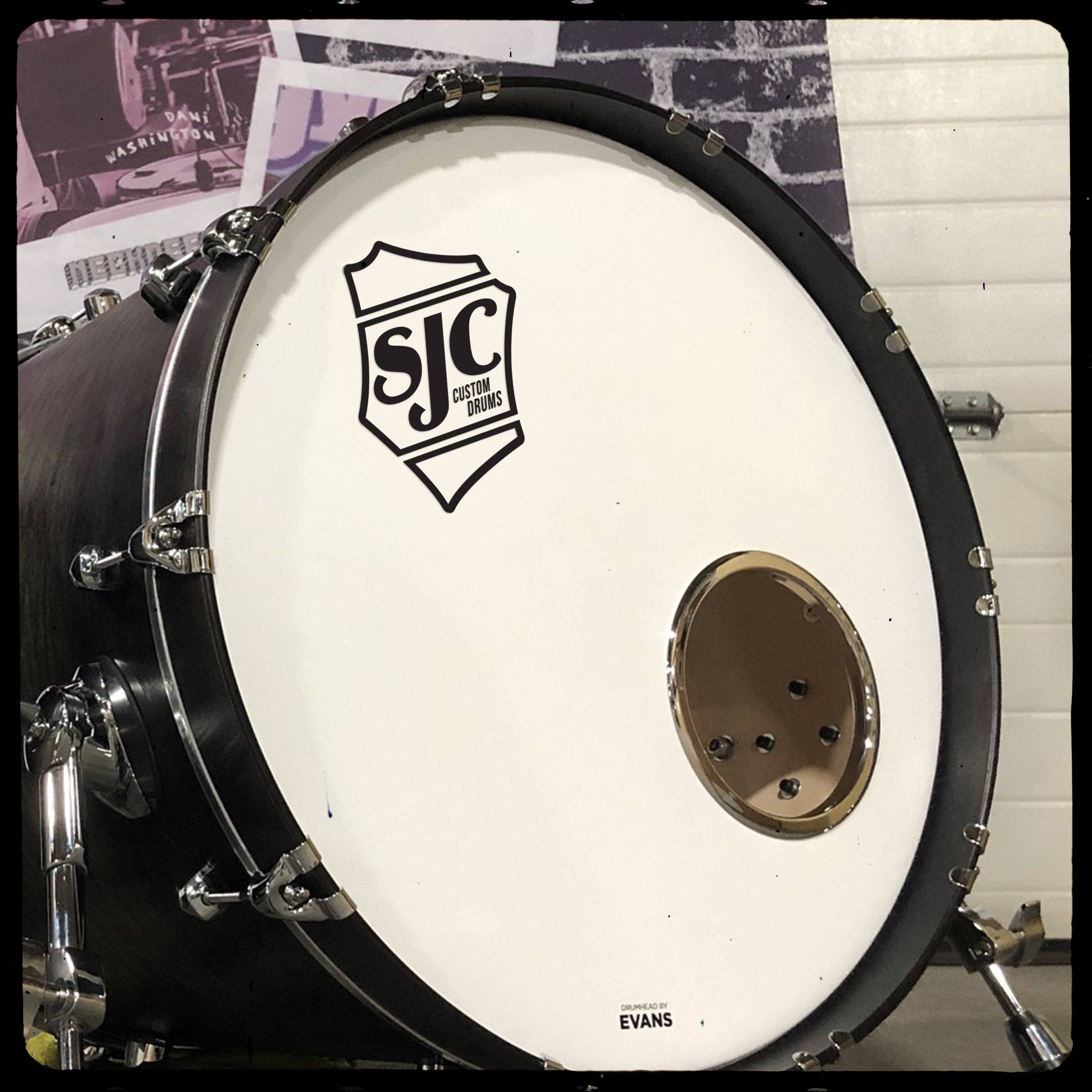 Bass Drum Vinyl Decal