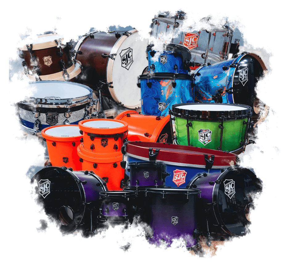 Get a custom drum kit quote *Starting @ $1,900