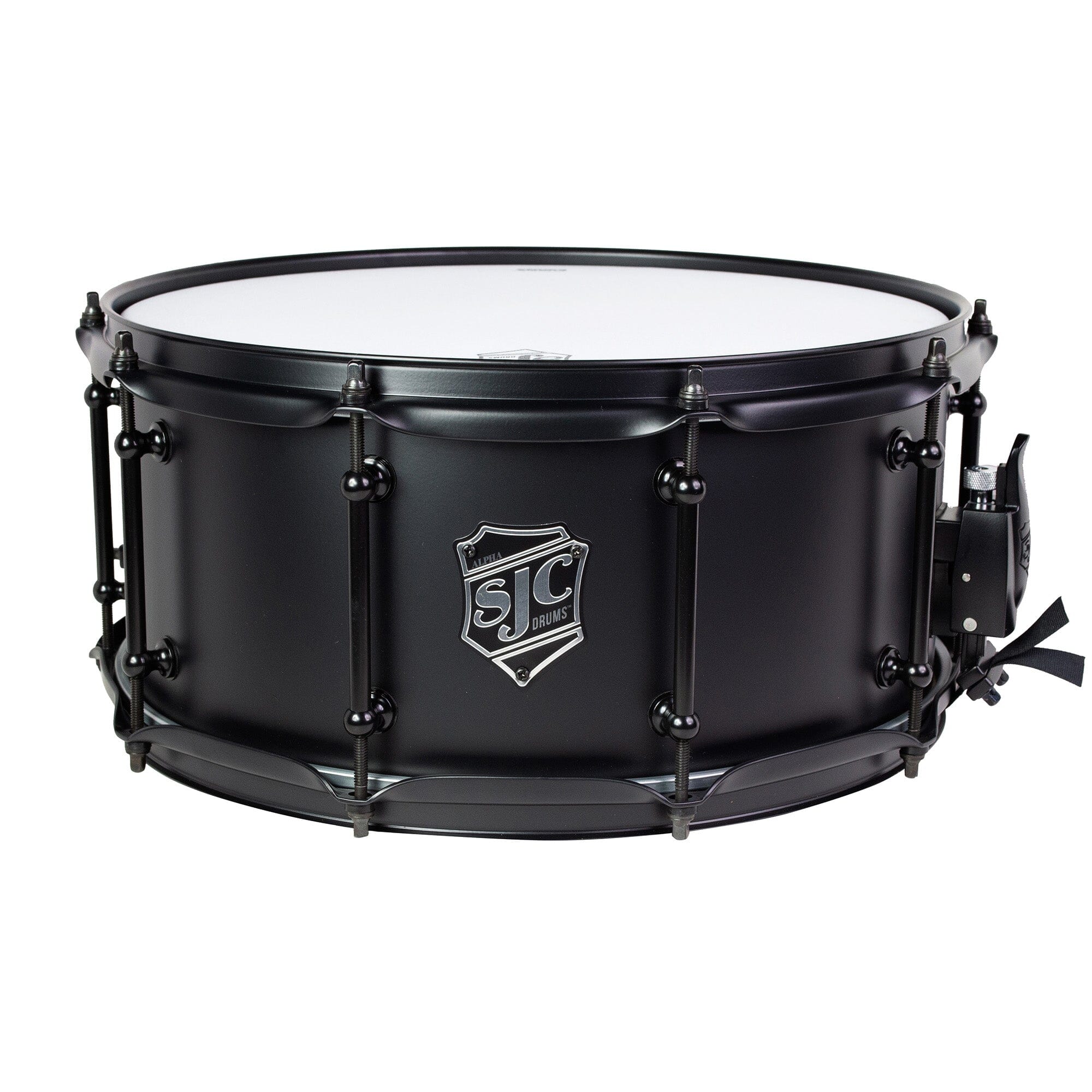 Alpha Steel Black 6.5x14 Snare