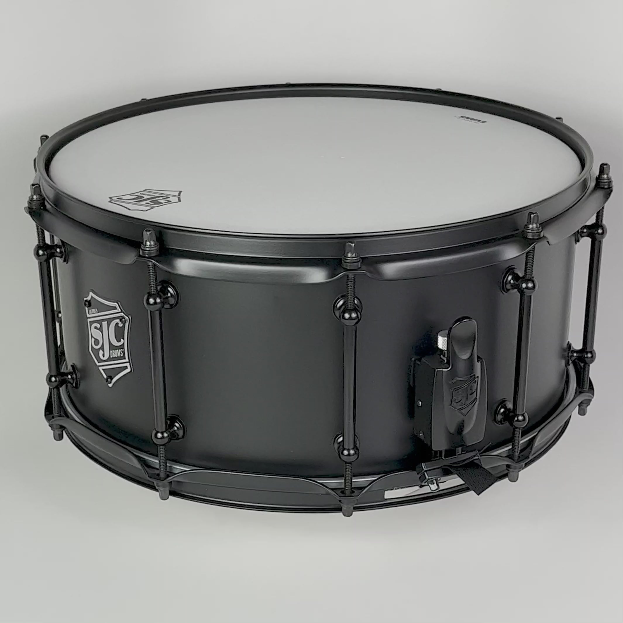 Alpha Steel Black 6.5x14 Snare *PRE ORDER*